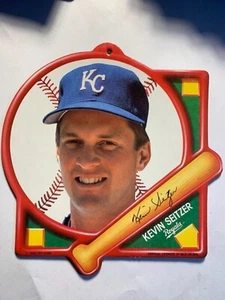 Kansas City Royals Kevin Seitzer 1989 Tara Toy Collector Plaque Vintage - Picture 1 of 2