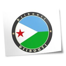 8x10" Prints(No frames) - Djibouti African Flag Travel Africa  #5185