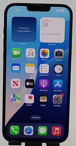 Apple iPhone 14 Plus 256GB Unlocked - Midnight - Cracked Screen & Back Glass - Zdjęcie 1 z 10