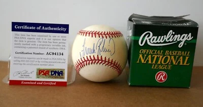 PSA de béisbol firmado autografiado por Frank Robinson Foto 1 de 4