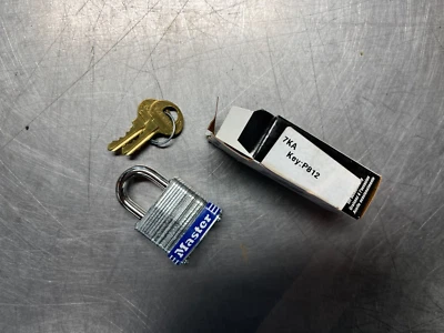 Master Lock 7KA Keyed Alike Key# P812 Laminated Steel PADLOCK 7KA P812