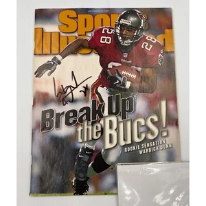Sports Illustrated September 29 1997 Signed By Warrick Dunn Autographed Rookie - Picture 1 of 5
