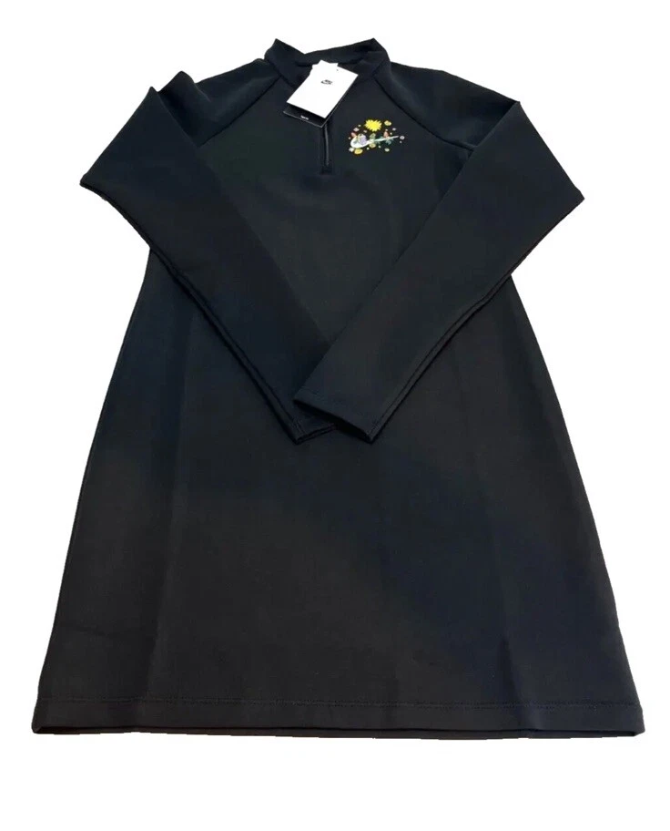 Womens Size S Nike Sportswear Floral Logo Bodycon Short Dress DQ3537-010 (Ts