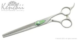 Kenchii Grooming T Series Professional Dog Shears, Sraight, Curved, Thinner - Picture 1 of 6