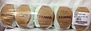 Fibra Natura Pampa Yarn 5 Pack “Color 23-09 Mint” - Picture 1 of 2
