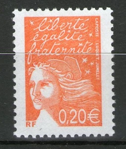 TIMBRE N° 3447 SANS BANDE DE PHOSPHORE NEUF XX - MARIANNE DE LUQUET - 0.20 € - Photo 1/1