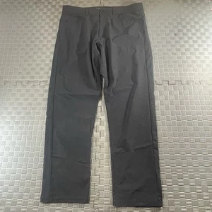 Western Rise Evolution Pants Mens 34x29.5 Black 4-Way Stretch Chino Performance - Picture 1 of 12