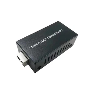 1 PIEZA RJ45 Transceptor de Fibra Óptica Metal Negro 100/1000M Fibra Óptica3272 - Imagen 1 de 9