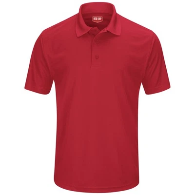 Red Kap Men's Short Sleeve Performance Knit Pocketless Core Polo - Image 1 of 4