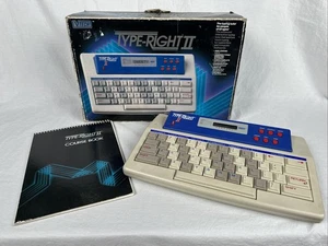 VTech Type-Right II Typing Tutor Keyboard Learning Teaching  Tested Working CIB! - Picture 1 of 9