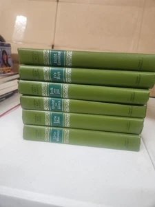 Set Of 6 Louisa May Alcott Hardcover Books from 1950s Nelson Little Women - Picture 1 of 11