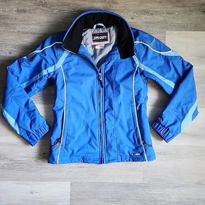 Neu ohne Etikett Spyder XT3000 Damen-Skijacke Winter Snowboard Mantel durchgehender Reißverschluss mit Kapuze Größe 8 - Bild 1 von 16