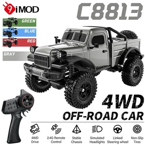 JJRC C8813 2.4G 4WD 12km/h Klettern Off-Road Lights Remote Controller RC Pickup - Bild 1 von 26