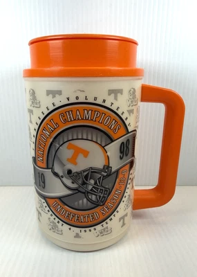 Taza McDonald's Campeones Nacionales Voluntarios Tennessee 1998 de colección con tapa Foto 1 de 4