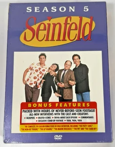 Seinfeld: Season 5 with Bonus Features DVD Sealed - Imagen 1 de 4