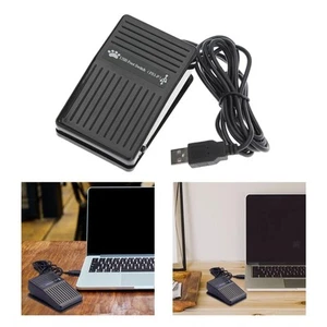 Interrupteur à pédale USB contrôle action clavier pour PC jeux informatiques - Photo 1/7