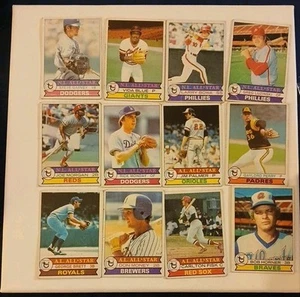 Lot Of 12 Vintage 1979 Topps Baseball Cards  Joe Morgan, George Brett,... - Picture 1 of 11