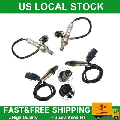 4Pcs Upstream & Downstream O2 Oxygen Sensor for 2013-2015 Ford Edge Escape Focus - Изображение 1 из 4