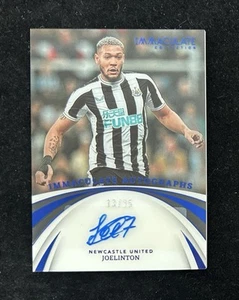 2022-23 Panini Immaculate Joelinton Auto Sapphire Card #/25 - Picture 1 of 2
