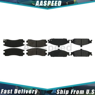 Pastillas de freno delanteras traseras para Oldsmobile Alero 2,2 L 2004 2003 2002 2001 2000 1999 Foto 1 de 4