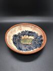 Welder Zuls Pottery Dish with Lotus Flower Lily Pad Signed