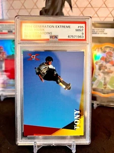 ⭐️ TONY HAWK 1994 GENERATION EXTREME #95 PSA 9 MINT SKATEBOARDING RC CARD 🔥 - Picture 1 of 2