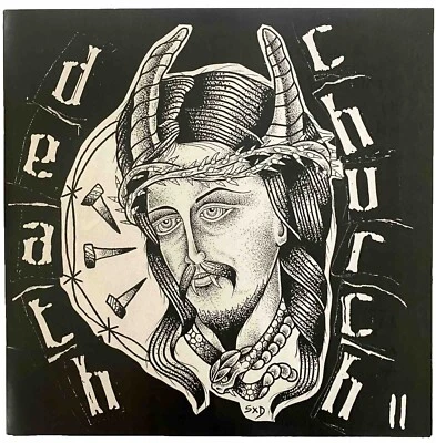 DEATH CHURCH - II 7” FLEXI VINYL GOTHIC DEATH ROCK POST PUNK LOW LIFE LTD 250 - Image 1 of 4