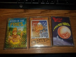 3 rare Capitol Steps cassette tape political Whole Newt Lord Fries Return center - Picture 1 of 3
