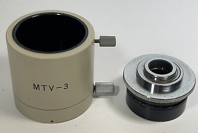 Olympus MTV-3 C-Mount Camera Adapter W/ 0.3x Lens For BH Series Trinocular Head • 79.99$