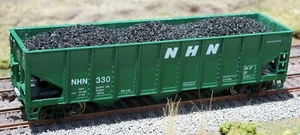 Carichi di carbone realistici per tramoggia Athearn/MDC 40' 3 alloggiamenti - Foto 1 di 1
