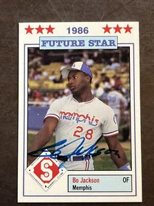 1986 Southern League All Star Bo Jackson RC Auto - Picture 1 of 6