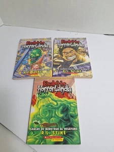 Spanish Goosebump books Lot Of 3 - Picture 1 of 4