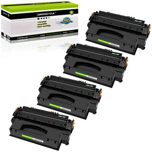 4PK Q7553X 53X Wysokowydajna kaseta z tonerem HP LaserJet P2015D M2727nfs MFP Drukowanie - Zdjęcie 1 z 23