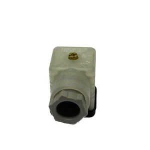 NUEVO DE LOTE ANTIGUO GDM hembra 18 mm 2+ tierra 24 VAC/DC 8A conector válvula GDML 2011 LED 24 AÑOS - Imagen 1 de 6