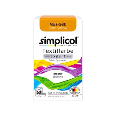 TEXTILFARBE Simplicicol il colore tessile originale expert in giallo brillante mais