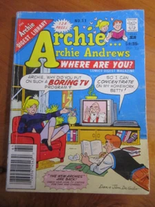 THE ARCHIE DIGEST LIBRARY ARCHIE DIGEST NO. 61  * GREAT * MUST SEE *** - Picture 1 of 3