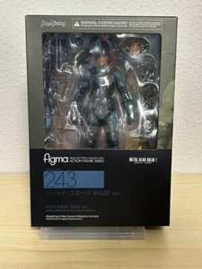 figma METAL GEAR SOLID 2 Solid Snake MGS2 ver. first-run edition Unopend - Picture 1 of 3