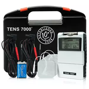 TENS 7000 Digital Unit With Accessories - Muscle Stimulator... - Picture 1 of 10
