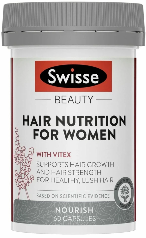 Swisse Beauty Hair Nutrition For Women 60 Cap EXP 08/2027 US Seller