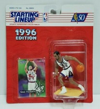 DAMON STOUDAMIRE - TORONTO RAPTORS - Starting Lineup SLU 1996 NBA Figure & Card