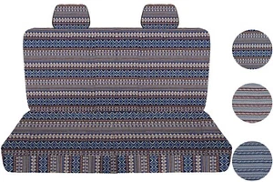 Aztec seat covers Fits 1992-1996 Ford F150 truck Front bench with headrests - Picture 1 of 13