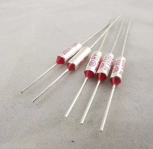 10 Stück 10A AC 250V Sicherungen Thermosicherung 172°C 172 Grad TF Trennschaltung - Bild 1 von 10