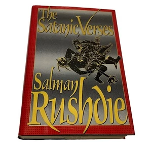 The Satanic Verses by Salman Rushdie (1989, Hardcover) DUSTJACKET EUC - Picture 1 of 8