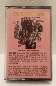 50s Vocal Groups 1988 CBS Cassette Tape Four Coins, Four Freshman Good Condition - Picture 1 of 7