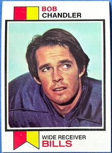 1973 Topps BOB CHANDLER #336, BUFFALO BILLS, NM-MT, CENTERED - Picture 1 of 2