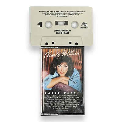 Charly McClain Radio Heart Cassette Tape Country Pop Rock Tested - Image 1 of 3
