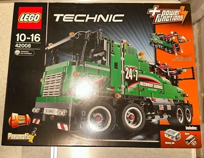 LEGO TECHNIC SERVICE TRUCK 42008 POWER FUNCTIONS NEUF SCELLÉ ET RETIRÉ  - Photo 1/4