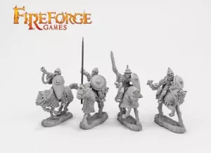 FIREFORGE GAMES JUNIOR DRUZHINA COMMAND 28mm FIGUREN UNBEMALT FFG142 - Bild 1 von 1