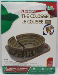 NEW Colosseum Rome 3-D Puzzle 131 Pieces CubicFun Paper & EPS Foam Board SEALED - Picture 1 of 13