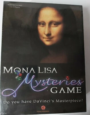 Mona Lisa Mysteries Game  - Do you Have DaVinci's Masterpiece?- Sealed - Image 1 of 3